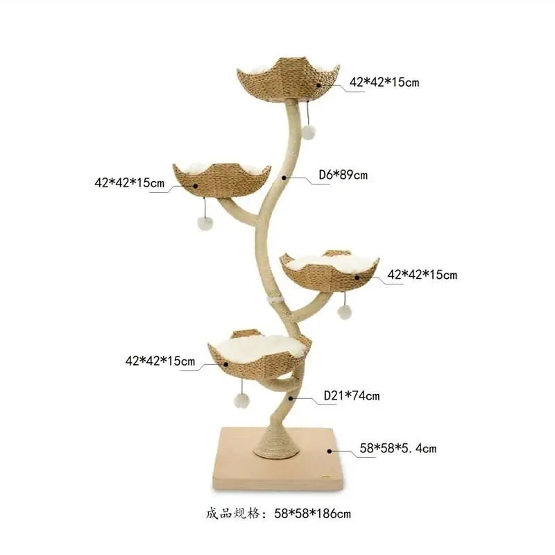 Blumen-Katzenbaum - Design - FleurDeluxe