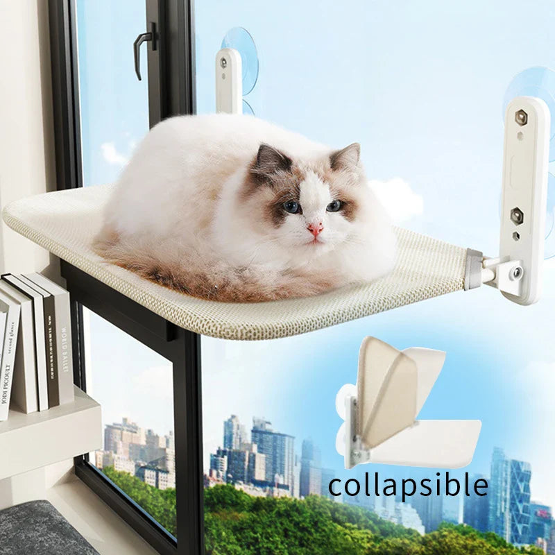Faltbares Fenster-Hängematte für Katzen - Modell: 